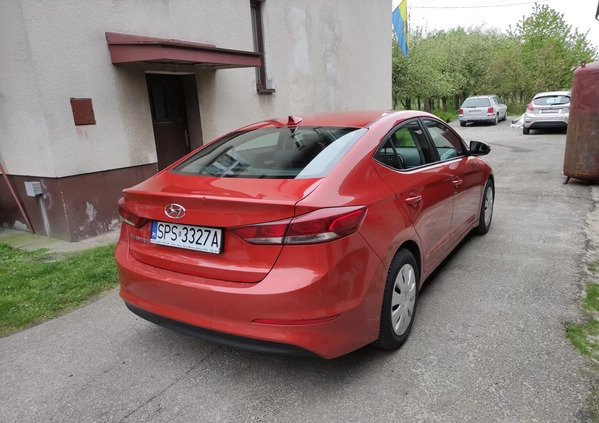 Hyundai Elantra cena 58000 przebieg: 117000, rok produkcji 2017 z Warka małe 79